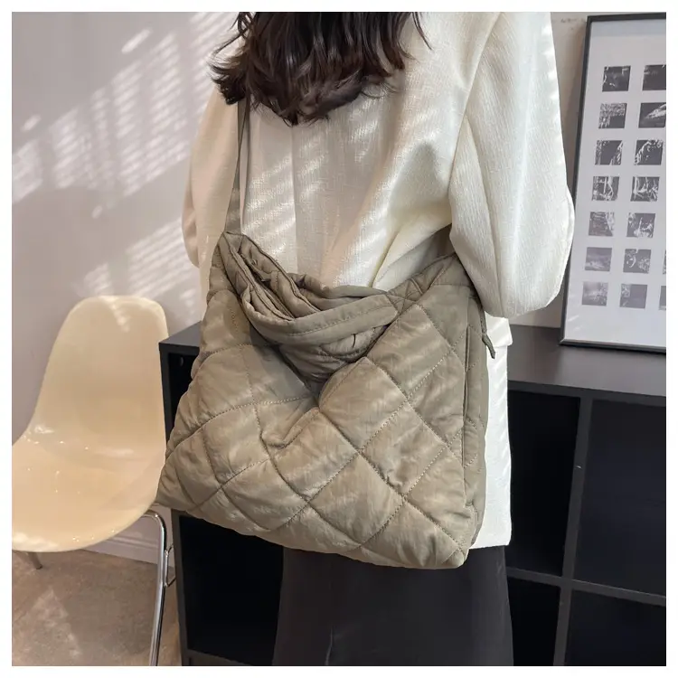 Autumn & Winter Crossbody Bag Waxy Cotton Large Capacity — feature 24