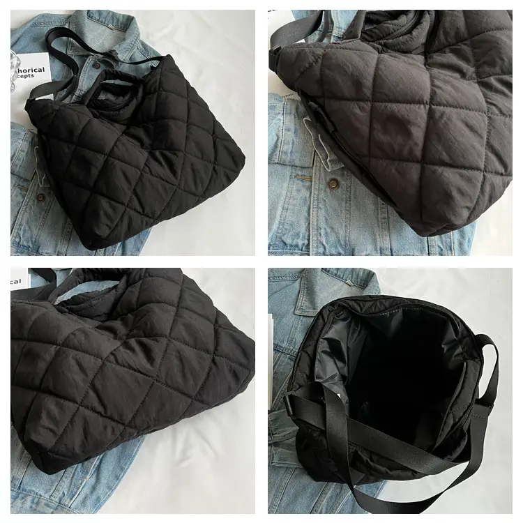Autumn & Winter Crossbody Bag Waxy Cotton Large Capacity — feature 35