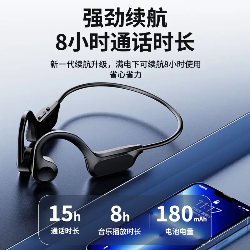 Cross-border Bluetooth Headset with 8h Call Time - Image 6