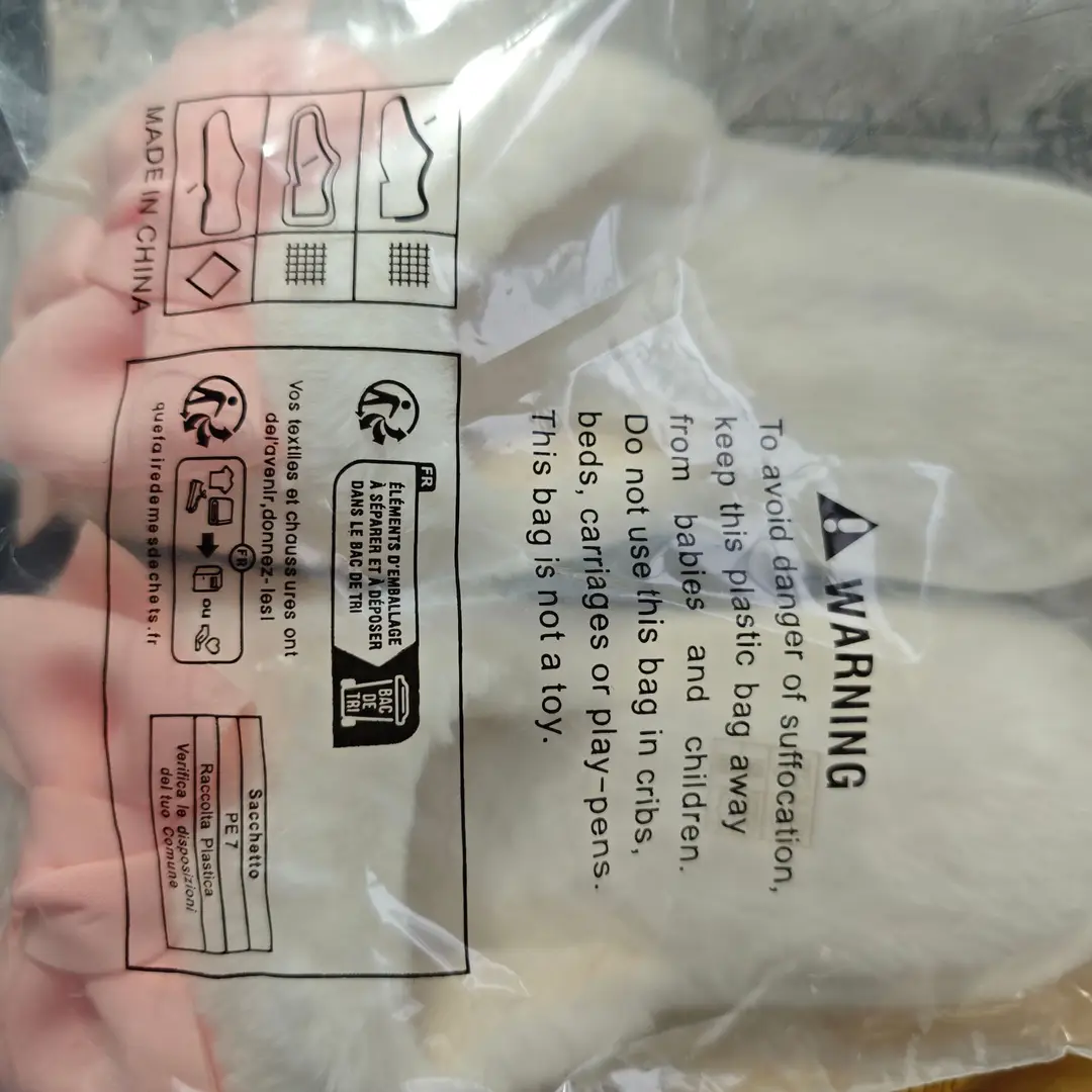 Cross-Border Ready-Made Cotton Slippers for Men and Women, Indoor and Outdoor Furry Slippers, Plush Spring and Autumn Slippers, Small Orders, Customized Delivery — feature 1