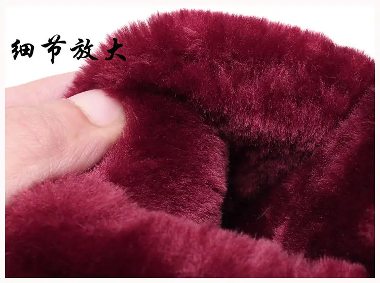 Cross-Border Ready-Made Cotton Slippers for Men and Women, Indoor and Outdoor Furry Slippers, Plush Spring and Autumn Slippers, Small Orders, Customized Delivery — feature 5