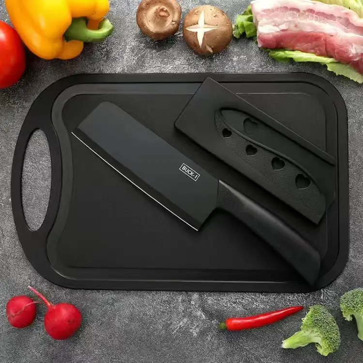 Stainless Steel Two-In-One Kitchen Knife Set - Image 13