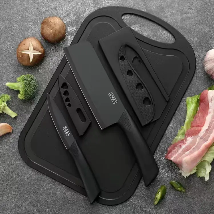 Stainless Steel Two-In-One Kitchen Knife Set - Image 15