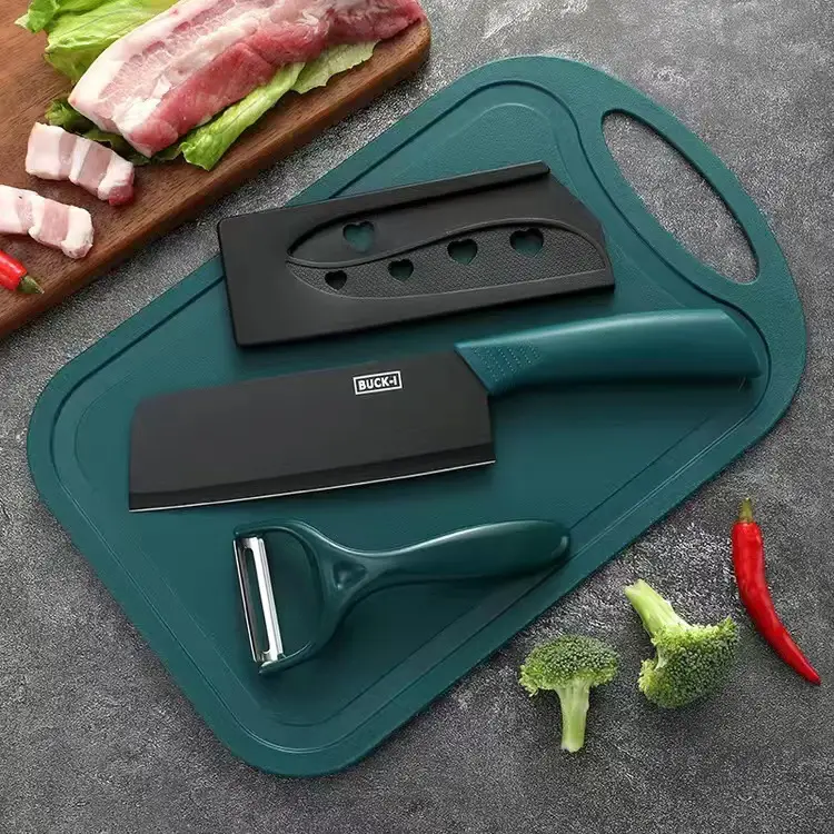 Stainless Steel Two-In-One Kitchen Knife Set - Image 16