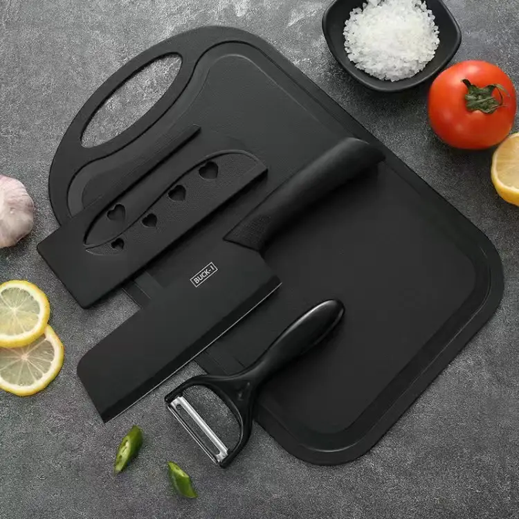 Stainless Steel Two-In-One Kitchen Knife Set - Image 17