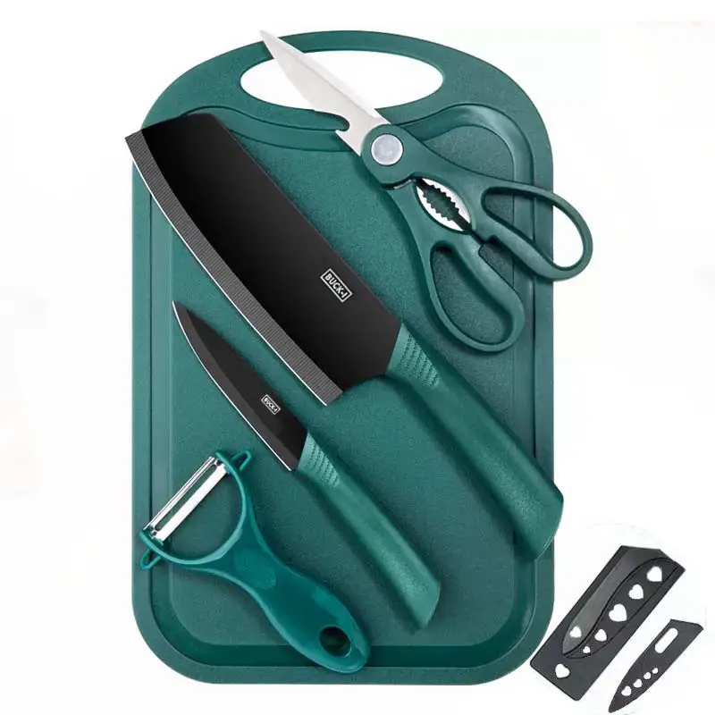 Stainless Steel Two-In-One Kitchen Knife Set - Image 20