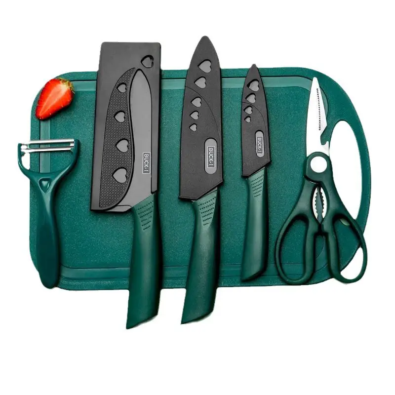 Stainless Steel Two-In-One Kitchen Knife Set - Image 22