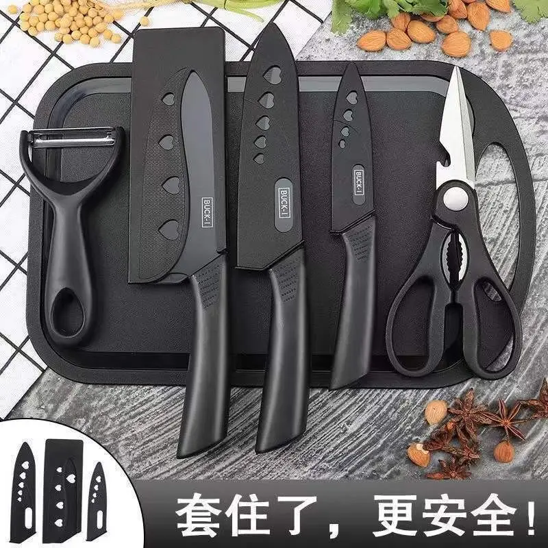 Stainless Steel Two-In-One Kitchen Knife Set - Image 23