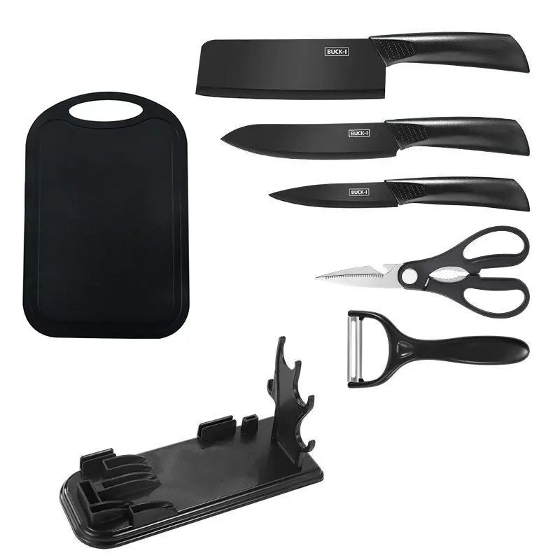 Stainless Steel Two-In-One Kitchen Knife Set - Image 24