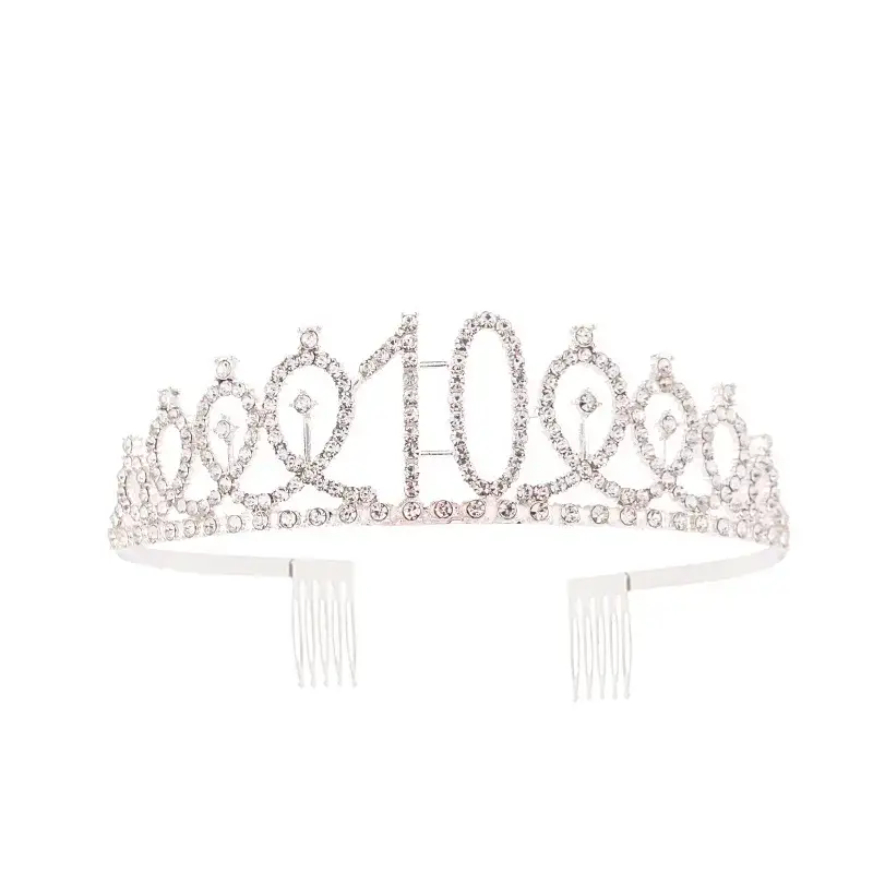 European & American Birthday Crown with Rhinestones - Image 23