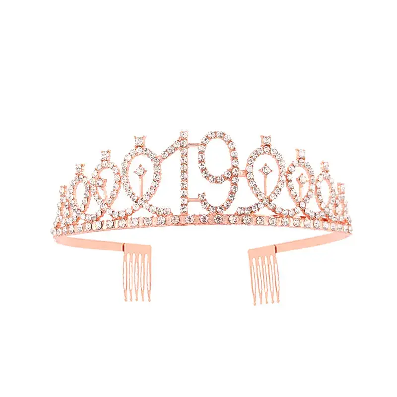 European & American Birthday Crown with Rhinestones - Image 57