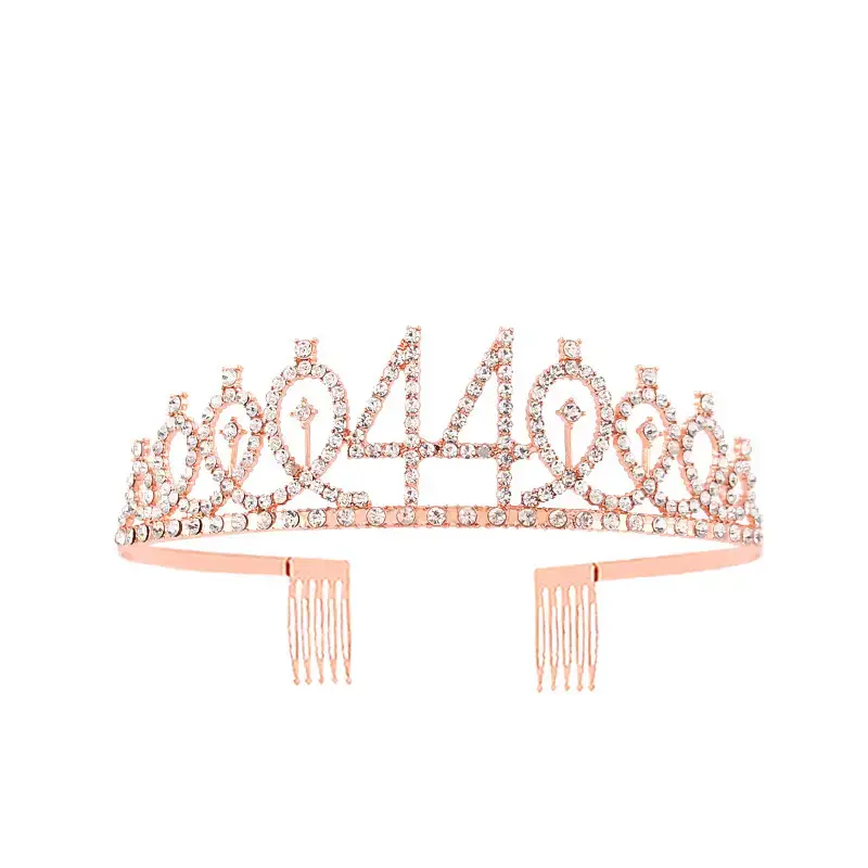 European & American Birthday Crown with Rhinestones - Image 78