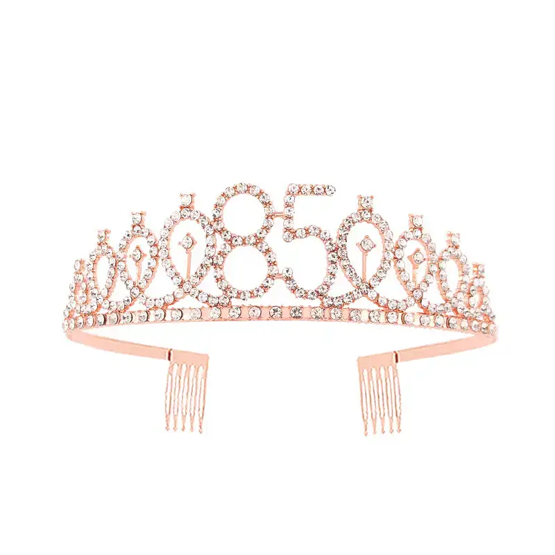 European & American Birthday Crown with Rhinestones - Image 87