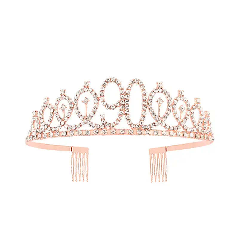 European & American Birthday Crown with Rhinestones - Image 88