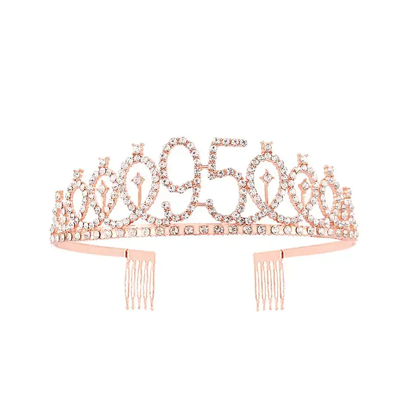European & American Birthday Crown with Rhinestones - Image 89