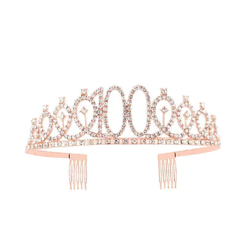 European & American Birthday Crown with Rhinestones - Image 90