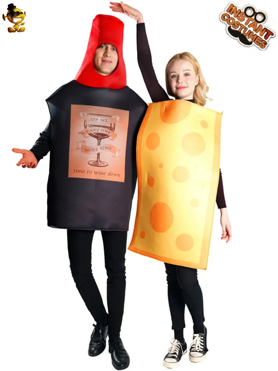 Halloween Funny Cheese Costume for Adults - Image 4