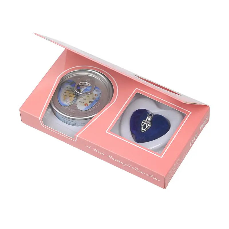 Pearl Clams with Pendant Necklace Gift Box Set - Image 6