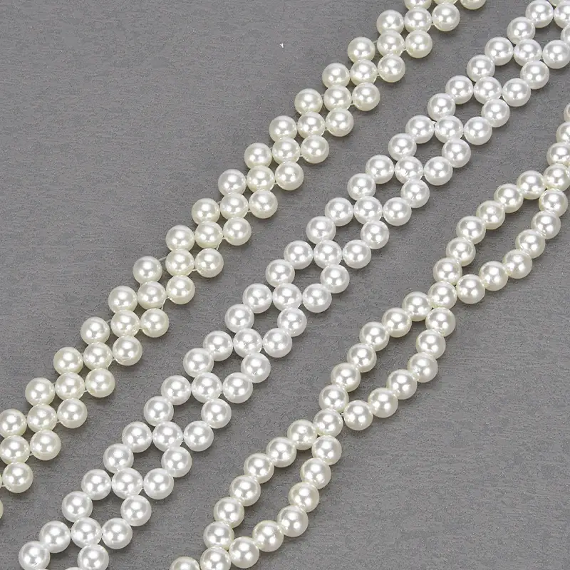 Korean Pearl Waist Chain Women's Dress Shirt Belt - Image 7