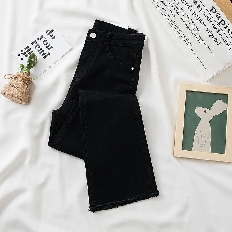 Women Black Slimming Jeans with Fleece Lining - Image 13