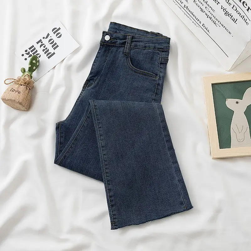 Women Black Slimming Jeans with Fleece Lining — feature 5