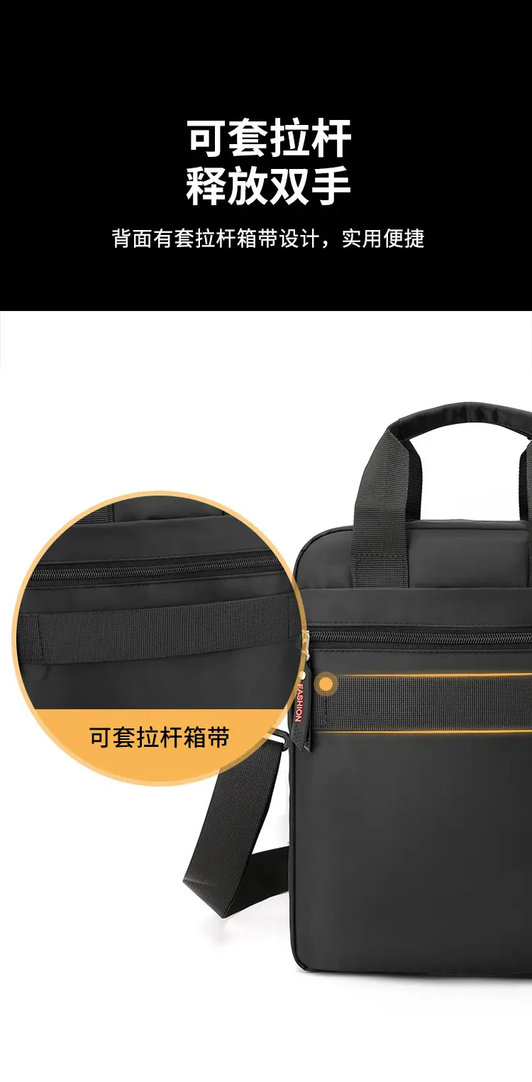 Korean Style Large Capacity Crossbody Bag for Men — feature 13
