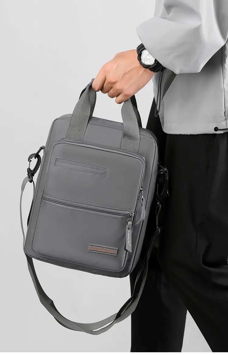 Korean Style Large Capacity Crossbody Bag for Men — feature 2