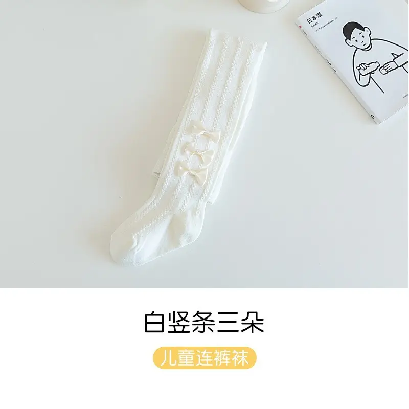 2025 Cotton Baby Leggings White Summer Girls - Image 11