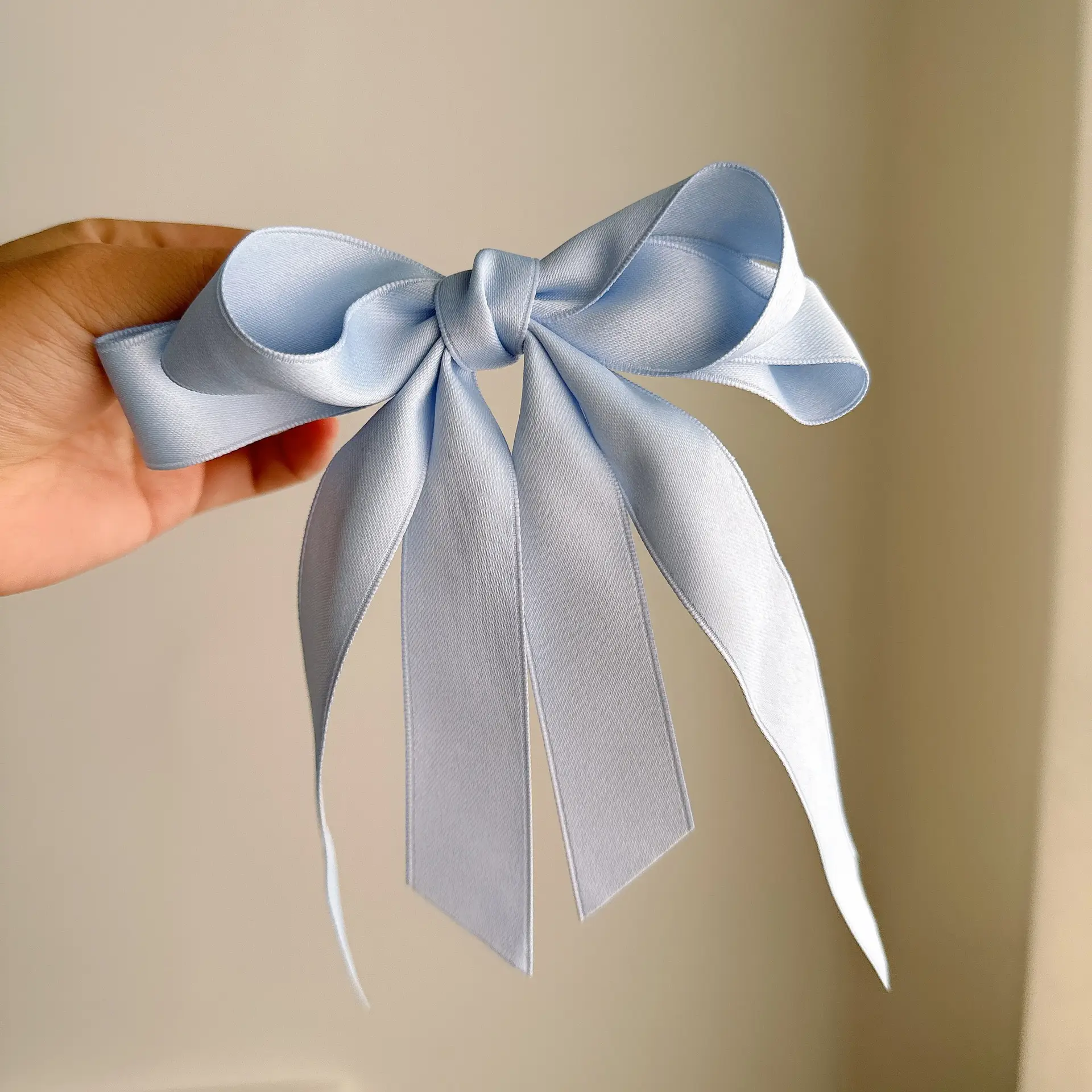 Black Double-Sided Bow Large Grabber Fugitive Princess Headdress Large Elegant Shark Clip Back of the Head Hairpin - Image 61