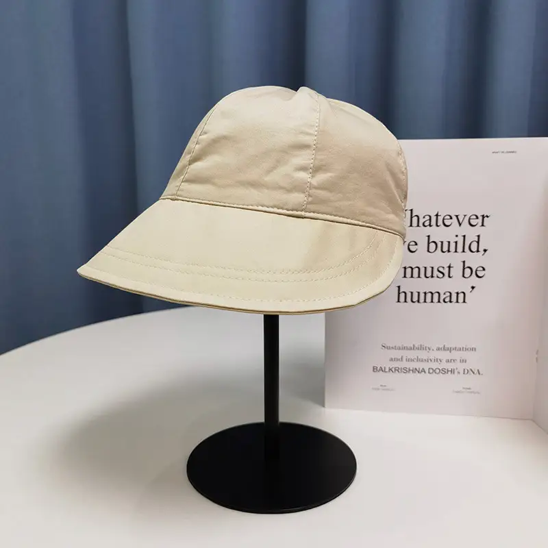Women UV Bucket Hat Large Bristle Sun Protective