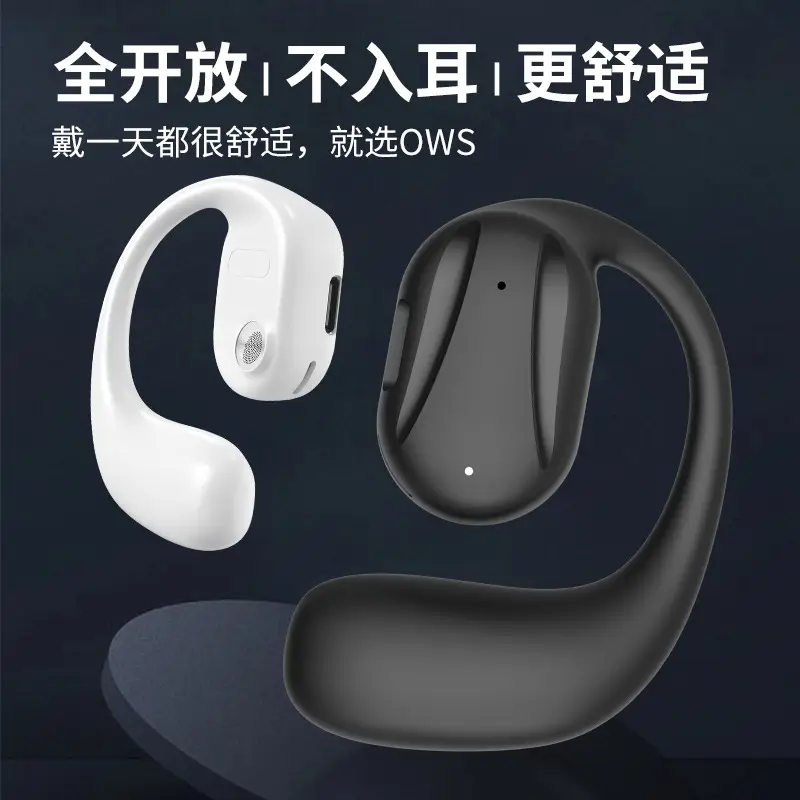Bluetooth Earphone with Bone Conduction & Open OWS Design - Image 8