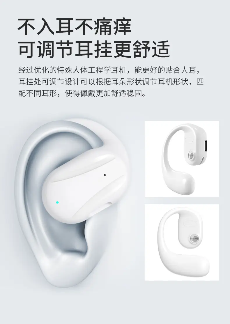Bluetooth Earphone with Bone Conduction & Open OWS Design — feature 9