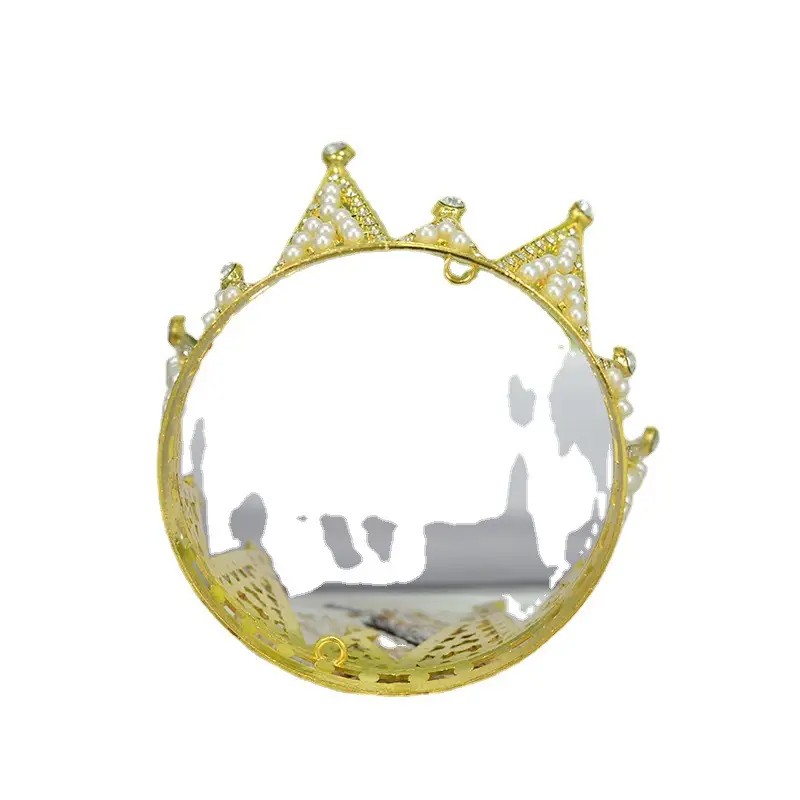Pearl Crown Decoration for Weddings & Birthdays - Image 9