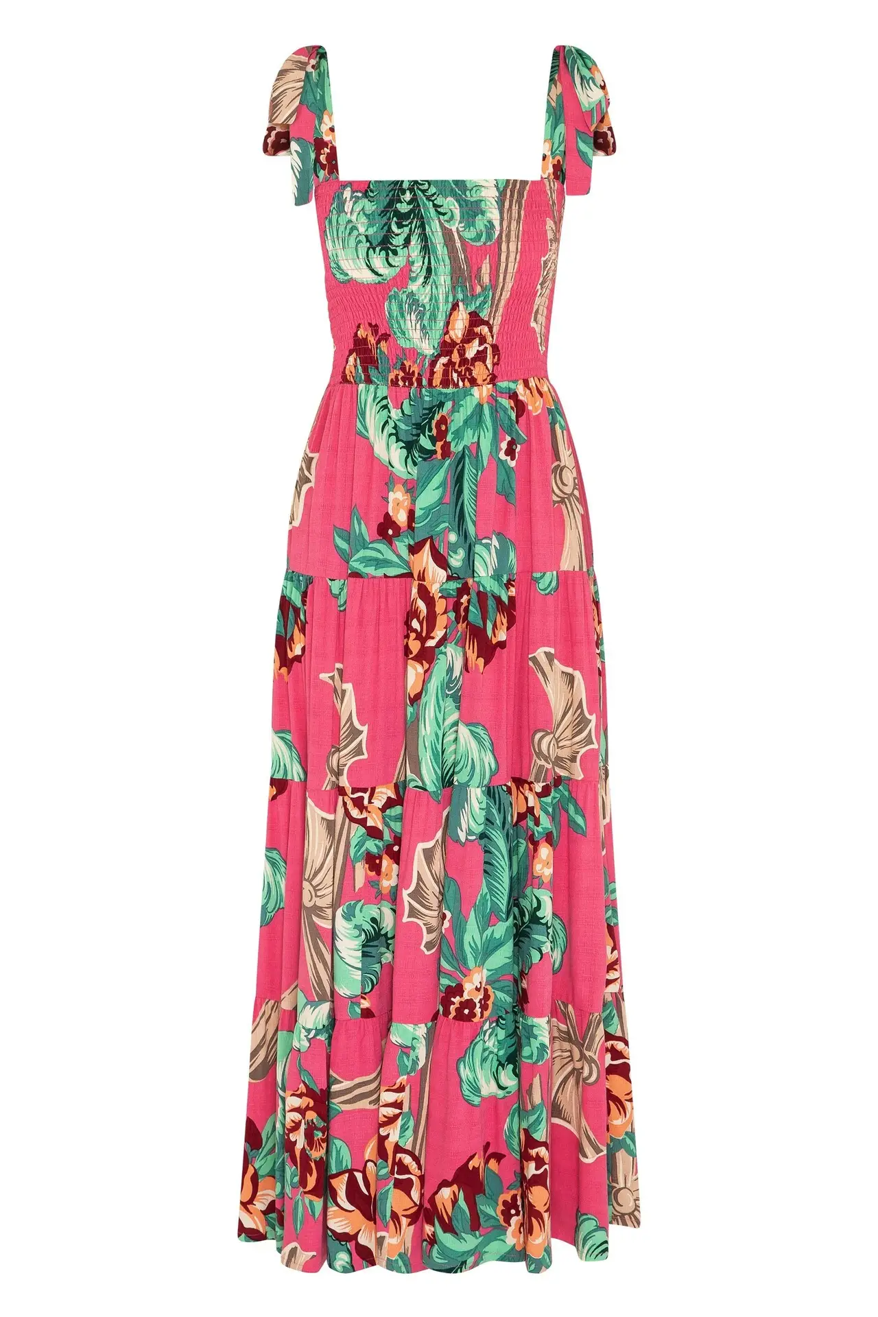 Pink Long Sleeve Printed Dress for Women 2025 — feature 7