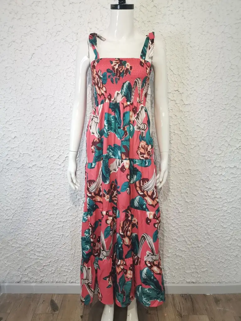Pink Long Sleeve Printed Dress for Women 2025 — feature 88