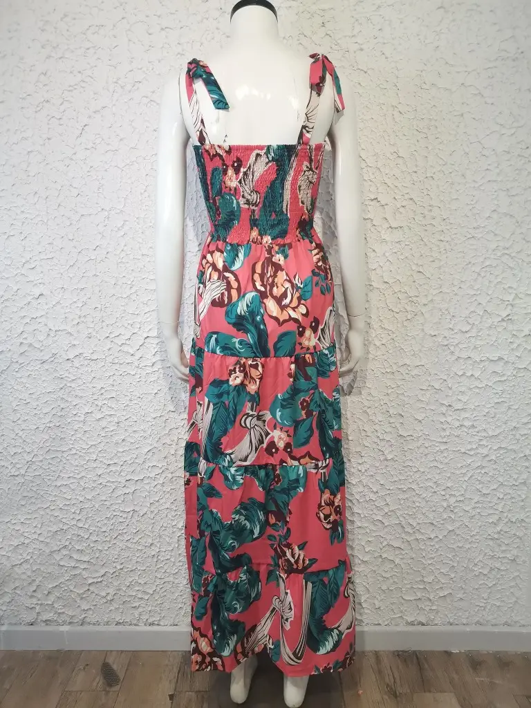 Pink Long Sleeve Printed Dress for Women 2025 — feature 89
