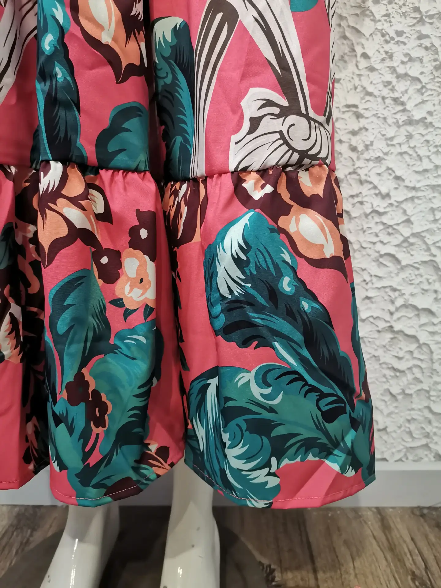 Pink Long Sleeve Printed Dress for Women 2025 — feature 93