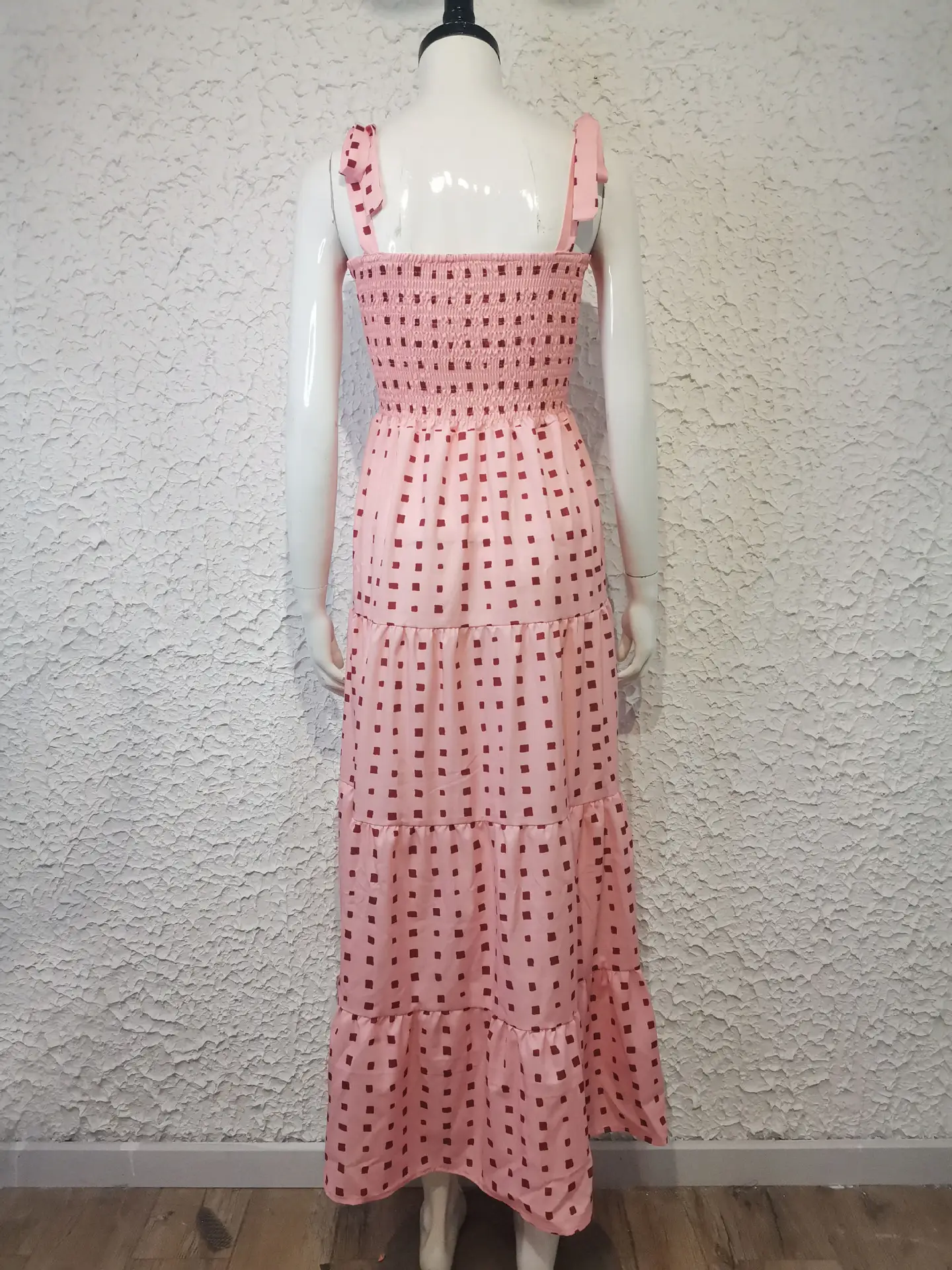 Pink Long Sleeve Printed Dress for Women 2025 — feature 96