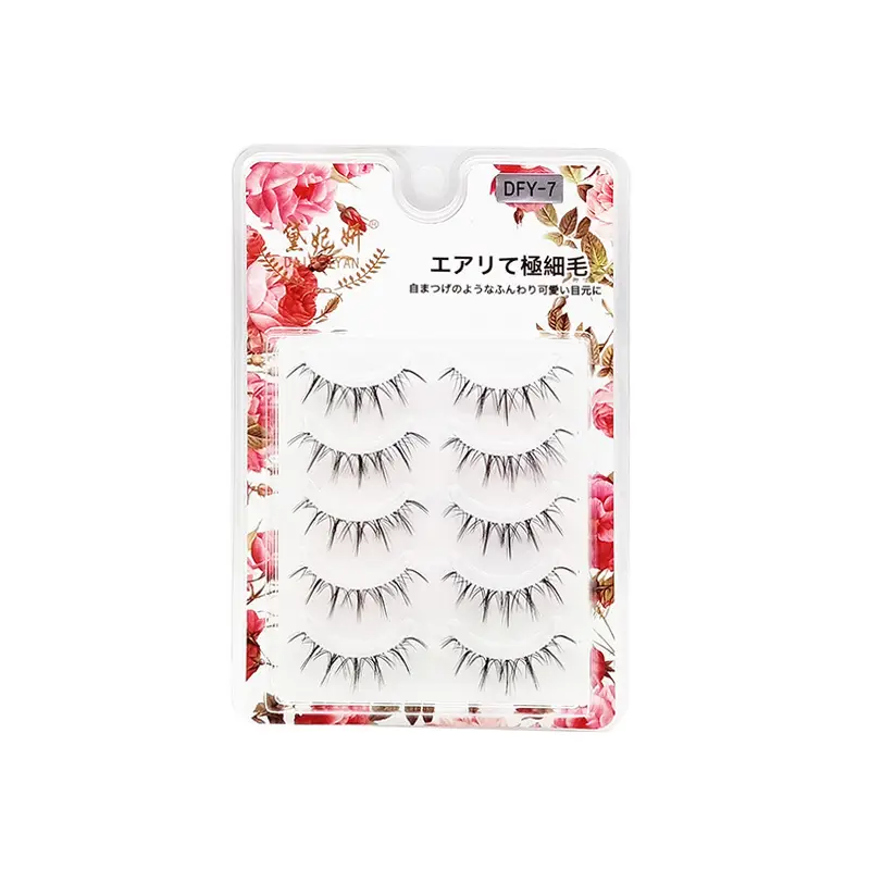 Transparent Soft False Eyelashes for Natural Look - Image 7