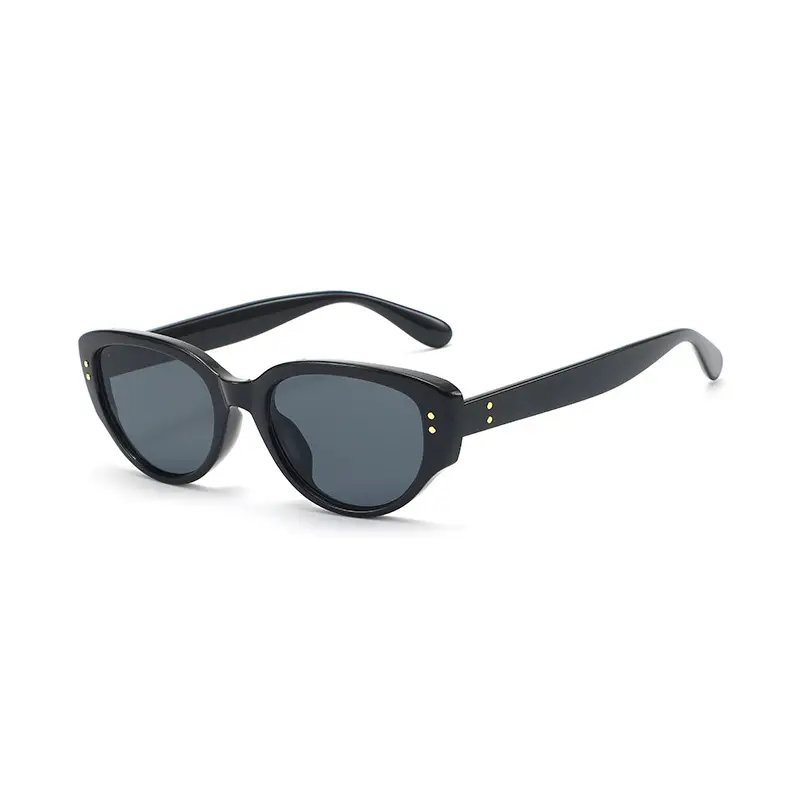 Black & White Rice Cat Eye Sunglasses 2025 Women - Image 10