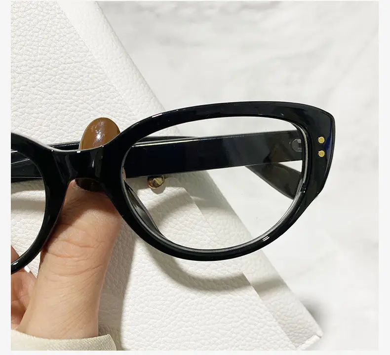 Black & White Rice Cat Eye Sunglasses 2025 Women β feature 14