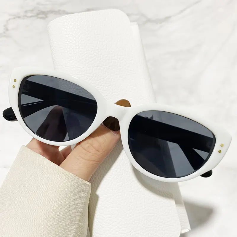 Black & White Rice Cat Eye Sunglasses 2025 Women β feature 17