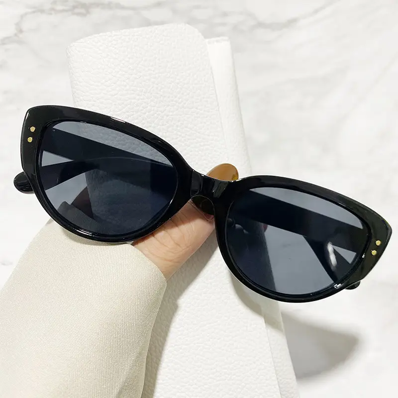 Black & White Rice Cat Eye Sunglasses 2025 Women β feature 19
