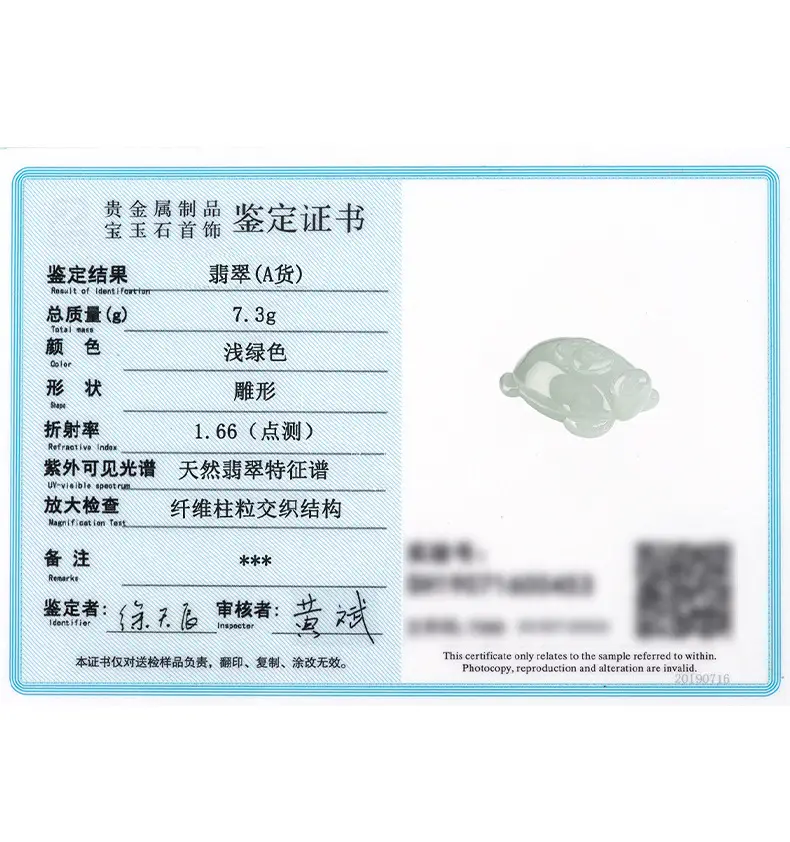 Natural Burmese Jade Lucky Turtle Pendant — feature 9