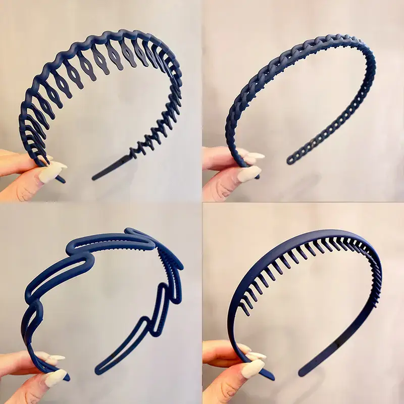 Pink Toothed Face Washing Headband for Women