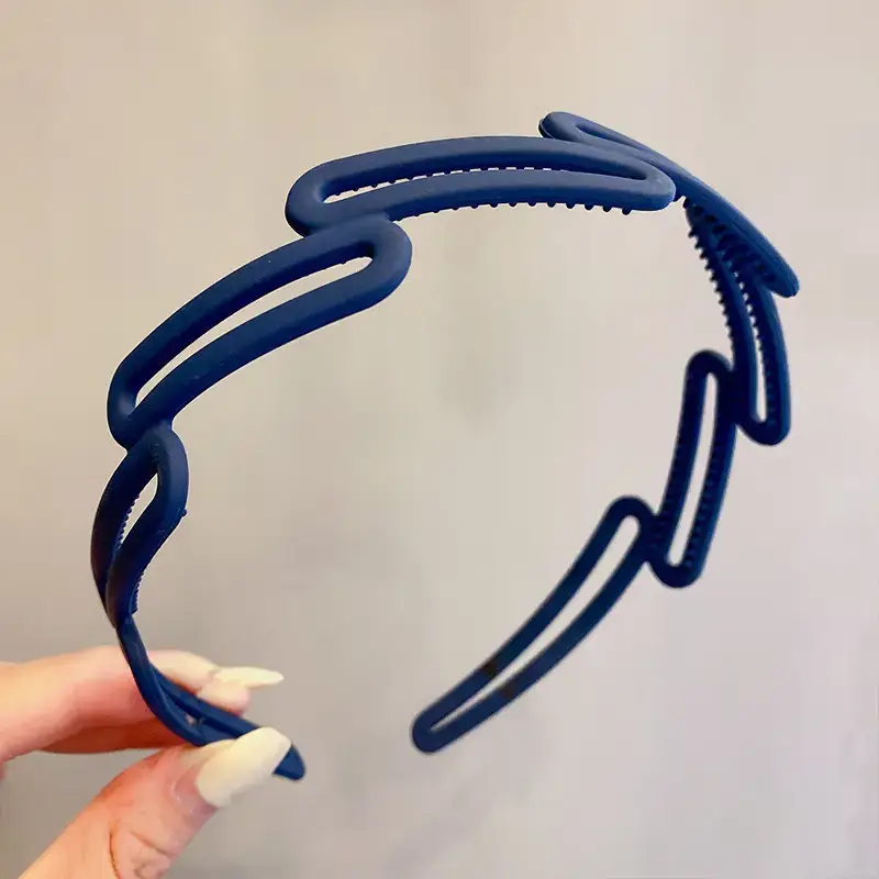 Pink Toothed Face Washing Headband for Women
