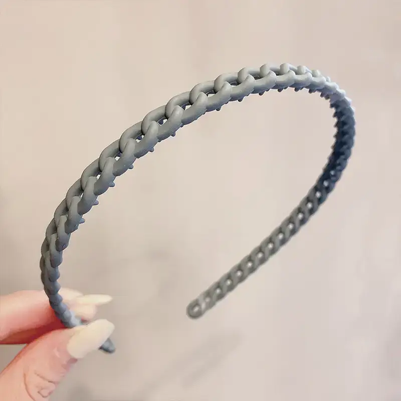 Pink Toothed Face Washing Headband for Women