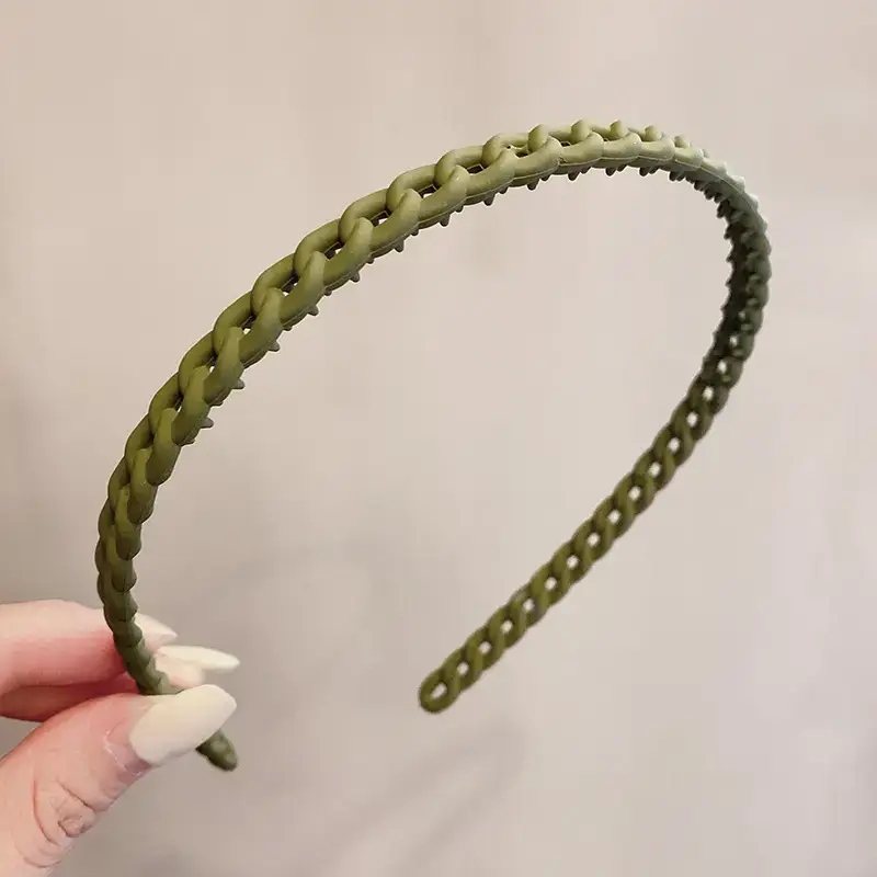 Pink Toothed Face Washing Headband for Women