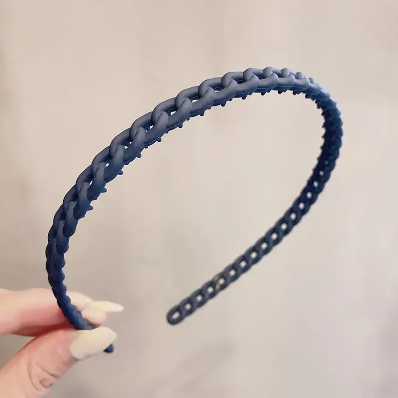 Pink Toothed Face Washing Headband for Women