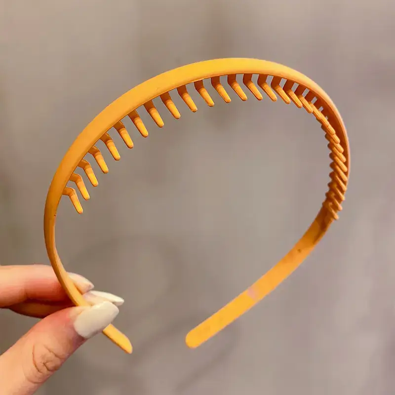 Pink Toothed Face Washing Headband for Women